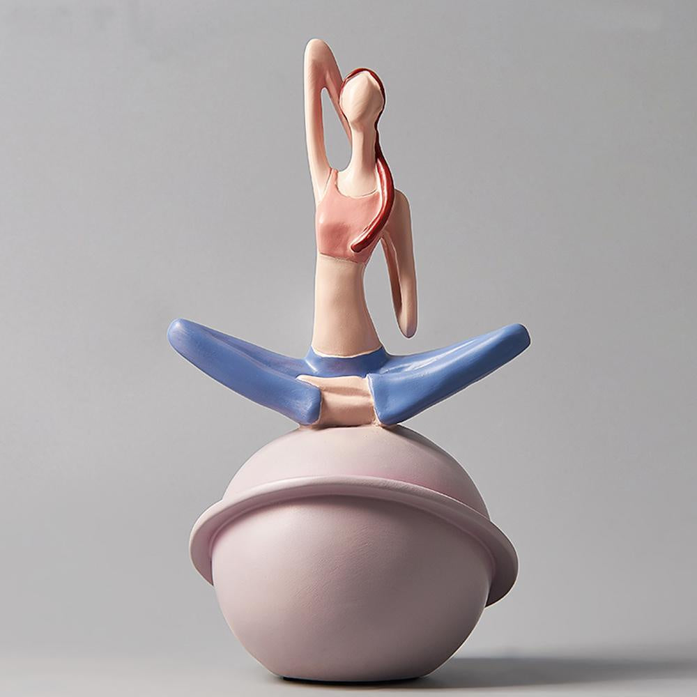 Resin Yoga Figurine - D SHBA1212004