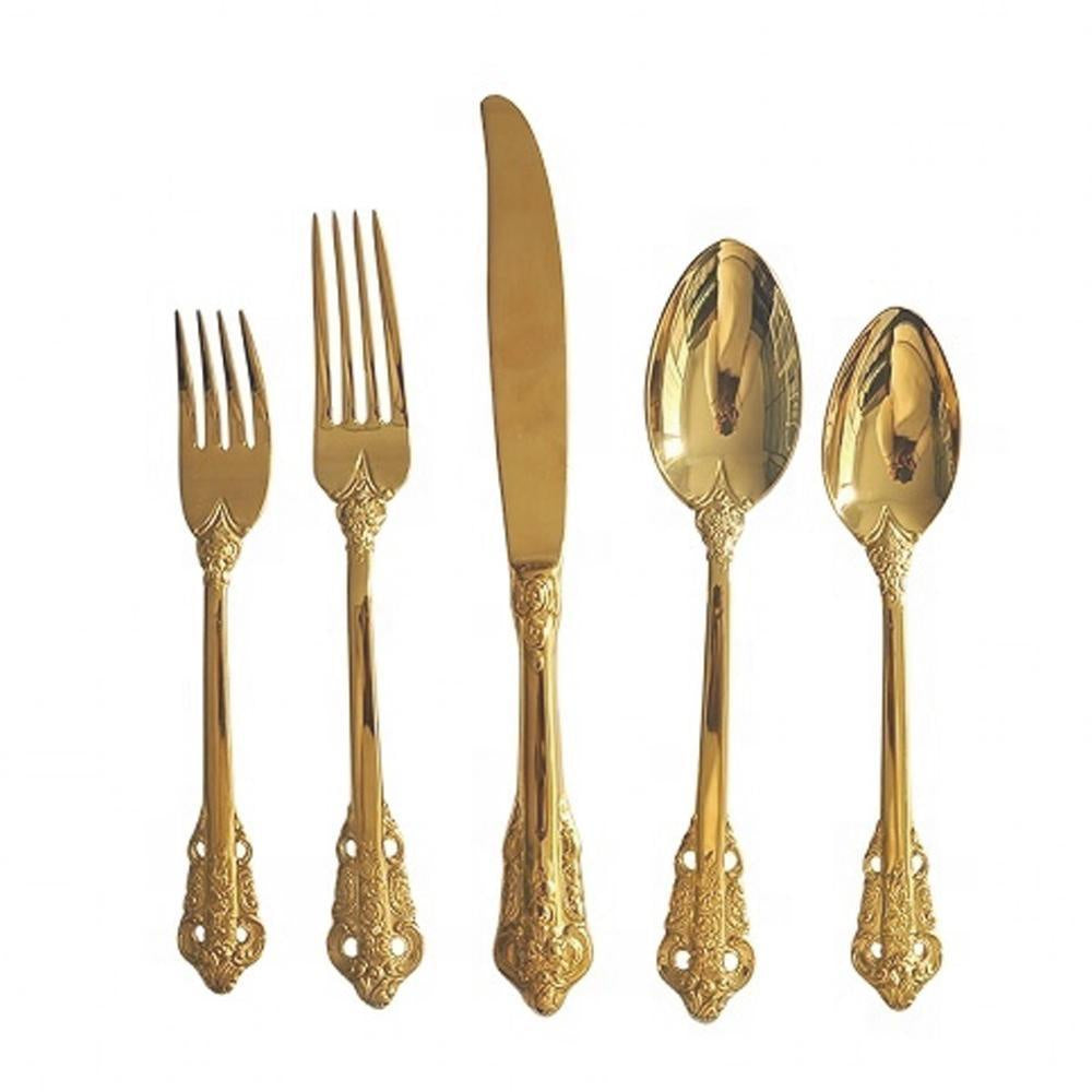Versailles 5-Piece Flatware Set - Gold SX-1110-G