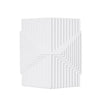 White Geometric Ceramic Vase FA-D2120A