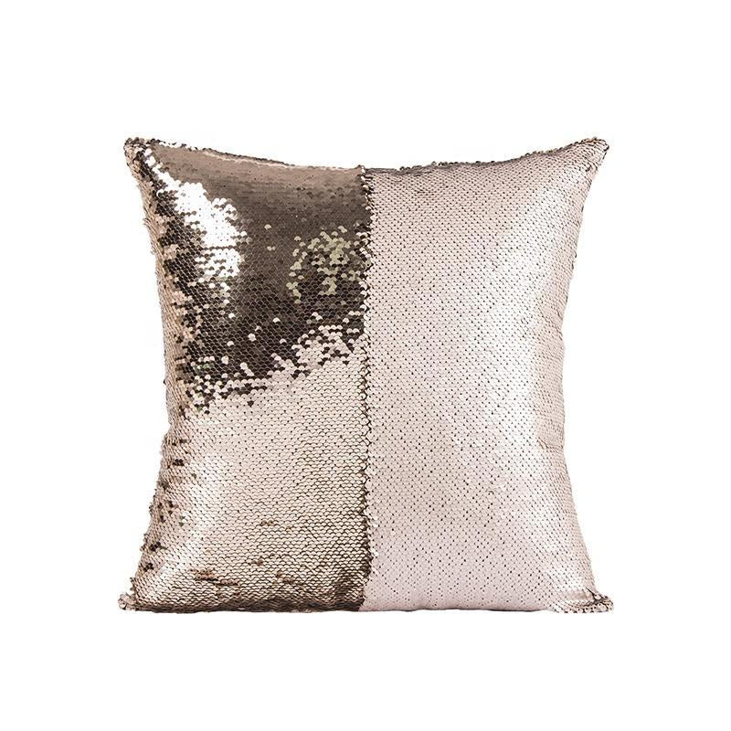 Champagne Sequin Cushion MND164