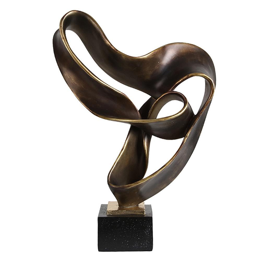 Bronze Ribbon Abstract Sculpture FA-SZ2006A