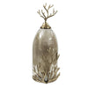 Glass Bottle with Aluminum Coral Lid - A FL-Y1904A
