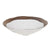 White & Gold Plated Ceramic Bowl RYDD0002J