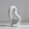 White Ceramic Sculpture LT604-L