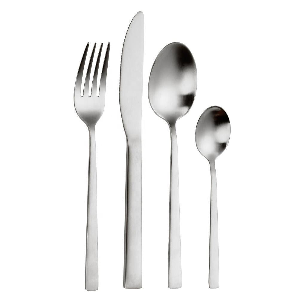 Liam 4-Piece Flatware Set - Mirror Silver TD-4069-S