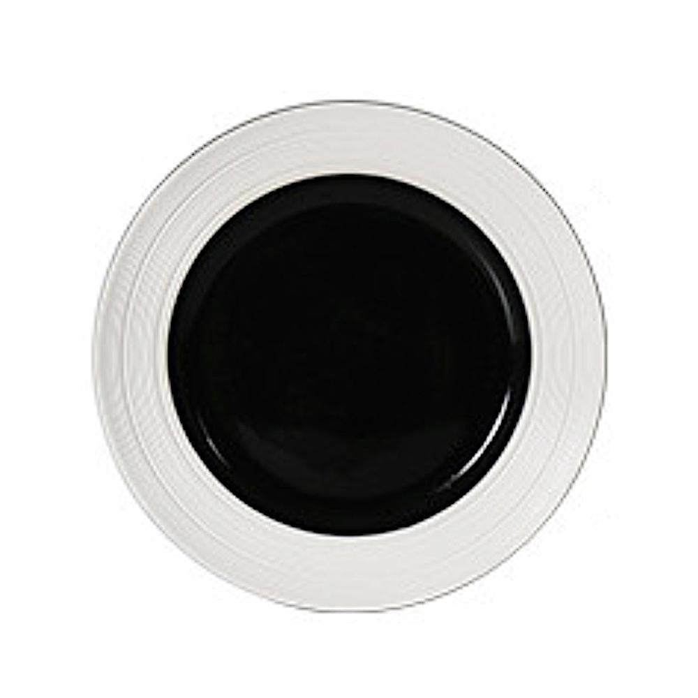 Glendale Dinner Plate - Black & White 2099-BW-DP