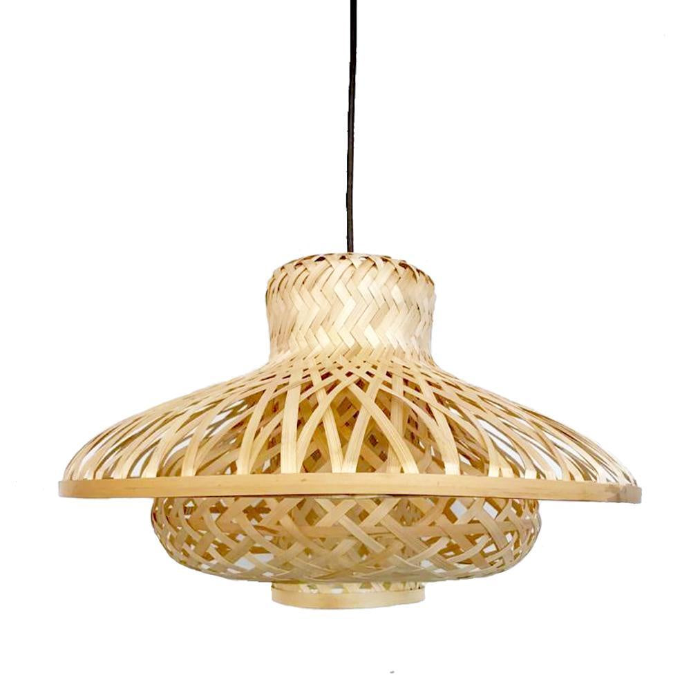 Leilani Bamboo Pendant Natural BM010