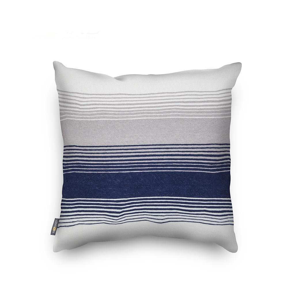Embroidered Striped Pattern Cushion MND122