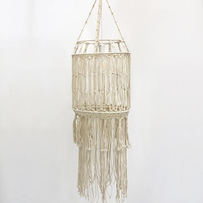 Lyric Macrame Pendant ML-107A