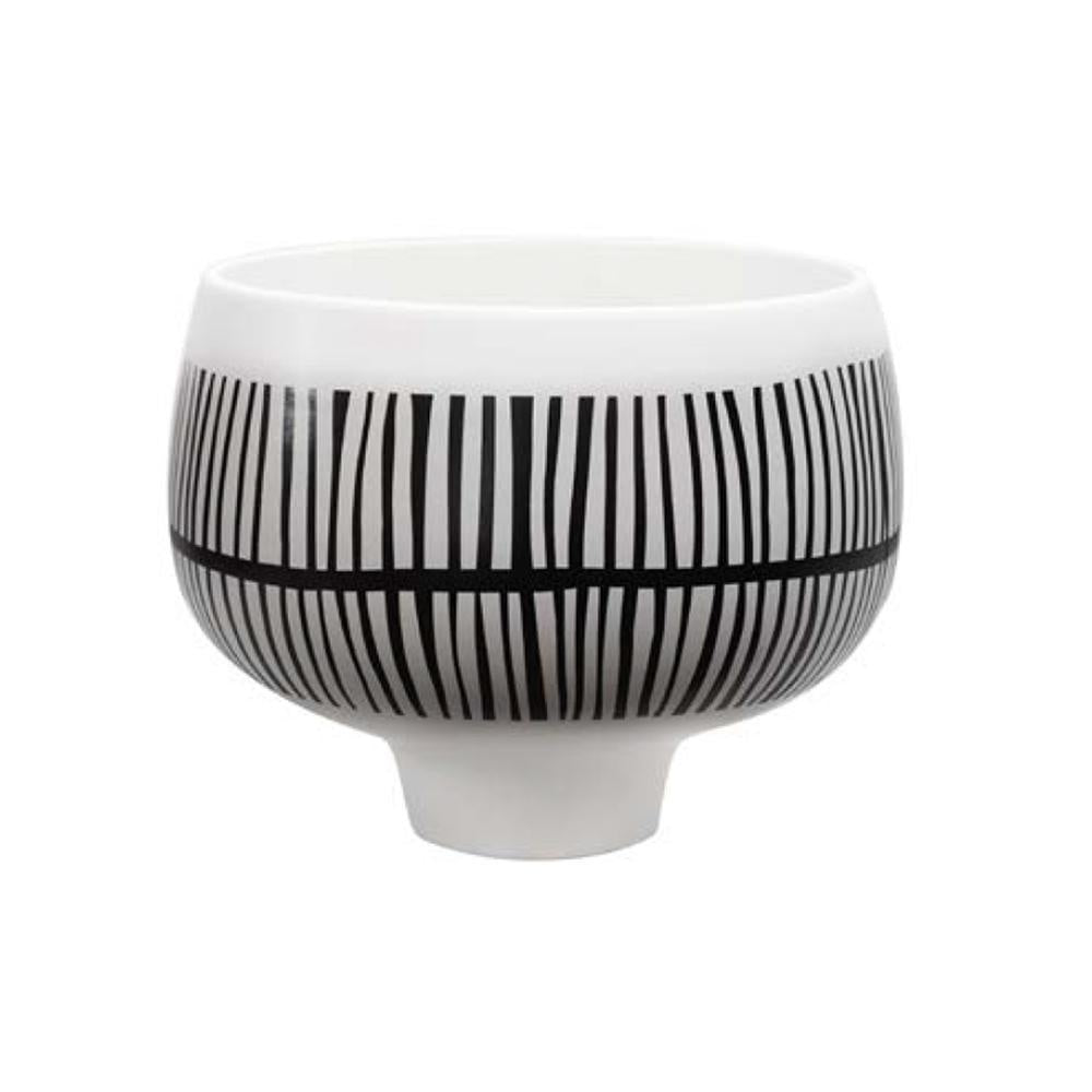 Black & White Ceramic Planter - Small HPYG0315W3