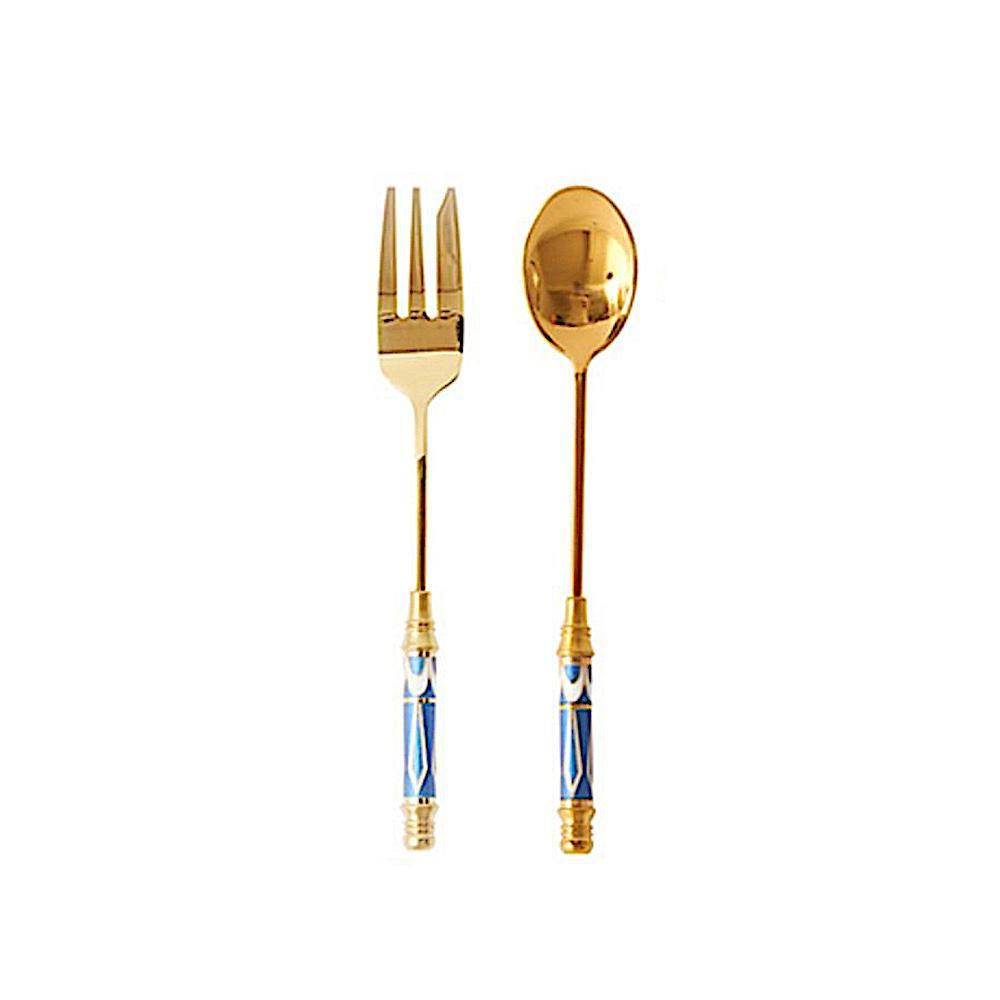 Kyoto Dessert Spoon & Fork Set المطبخ وتناول الطعام