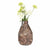 Wooden Vase with Metal Handles - Medium CF18652B