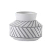 Grey & White Ceramic Vase - Small HPLX0245CW3