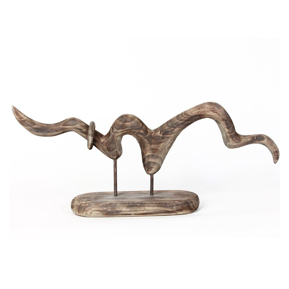 Wooden Abstract Sculpture CF18686