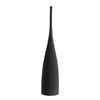 Black Ceramic Textured Tall Vase with Long Neck ZD-096