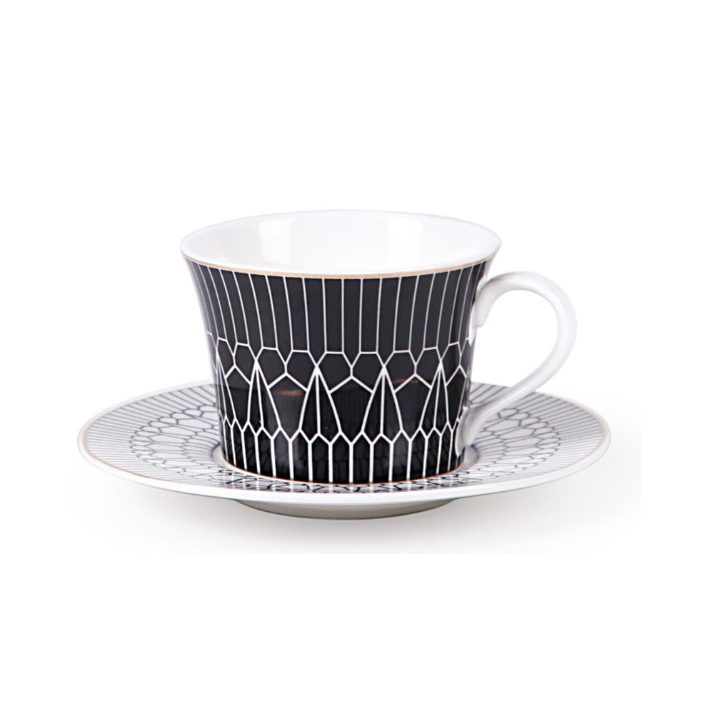 Deco Cup & Saucer 500604