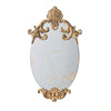 Antique Gold Resin Wall Mirror 44934-DS