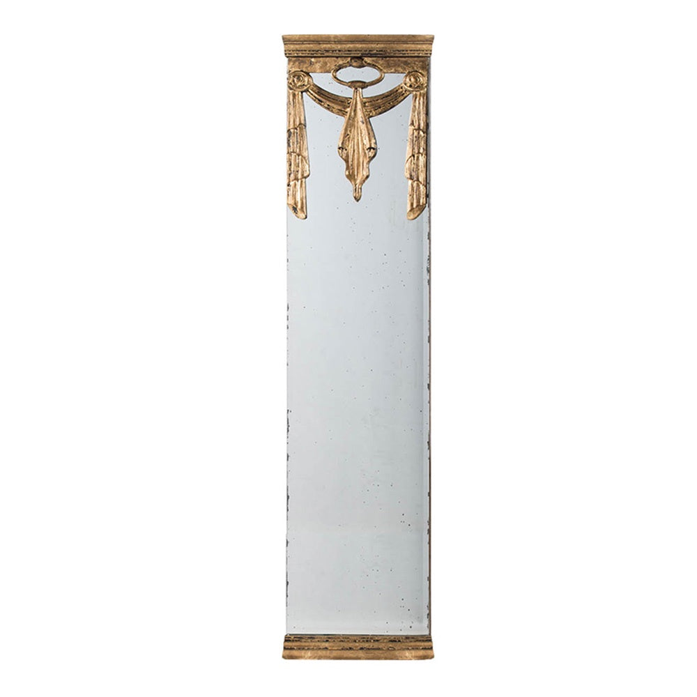 Antique Gold Resin Wall Mirror 44939