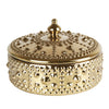 Gold Ceramic Box with Lid