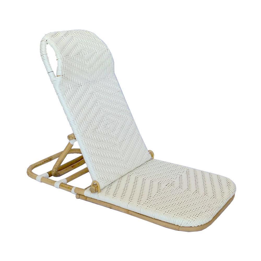Oba Sun Lounger - White TB-1016