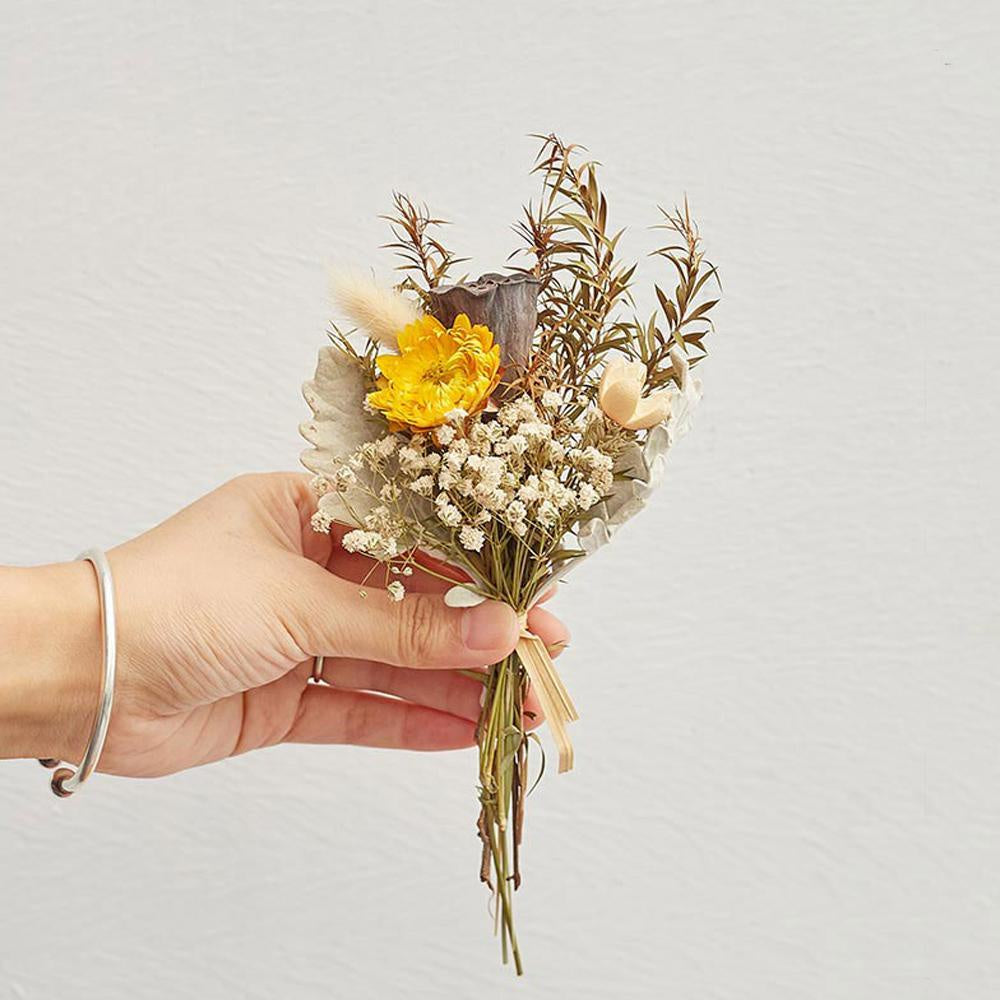 Faux Dried Floral Bouquet SHCC7560032