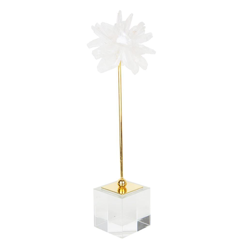 Natural Agate Décor on Crystal Base - Large FL-TZ1016A