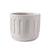 White Concrete Planter - Large LT110-W-L