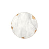 White Round Marble Trivet - Medium WX-026