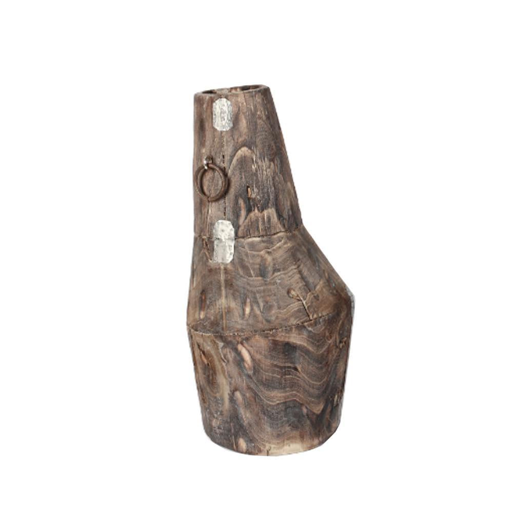 Irregular Wooden Vase - Medium CF18654B