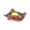 Wooden Square Curved Bowl - Large CF18520A