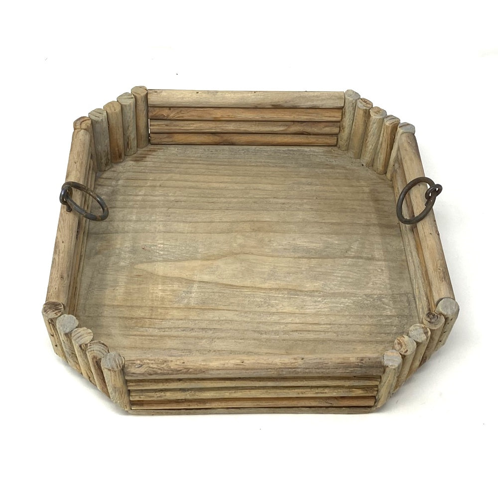 Wooden Tray with Handles -Medium CF19284B