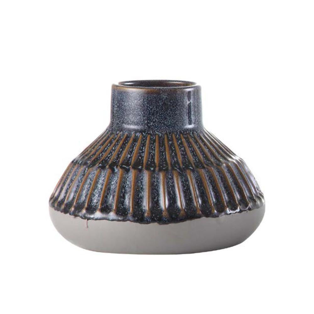 Ceramic Vase with Metal Glaze - Small HPJSY0031B2