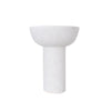 White Ceramic Pillar Bowl - Medium FA-D2128B