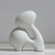 White Ceramic Sculpture LT604-K