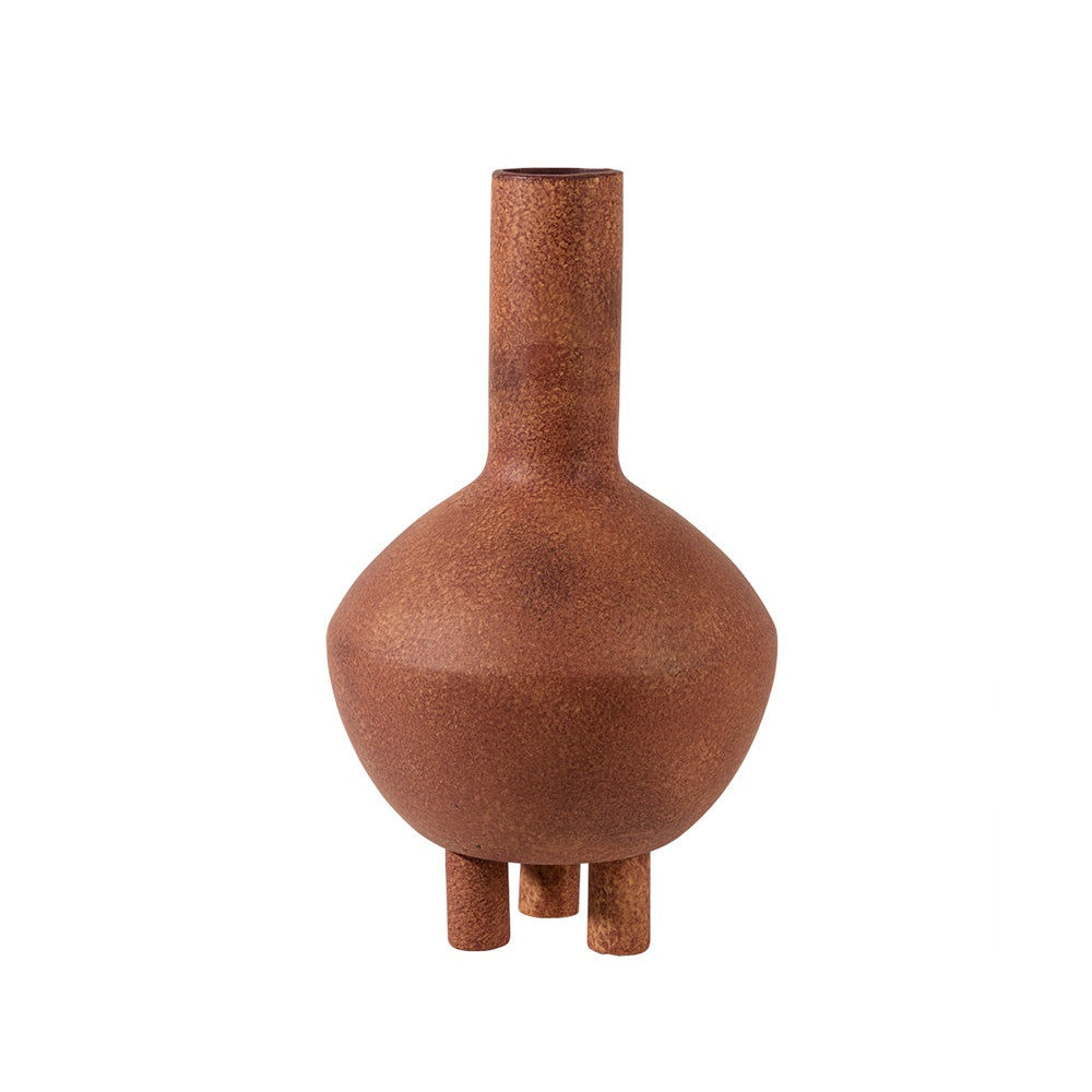 Copper Ceramic Vase with Feet - Wide ML01404624R1