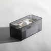 Acrylic & Terrazzo Tissue Box Holder - Smoke B0073A