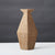 Angular Ceramic Textured Vase - Ochre ZD-017