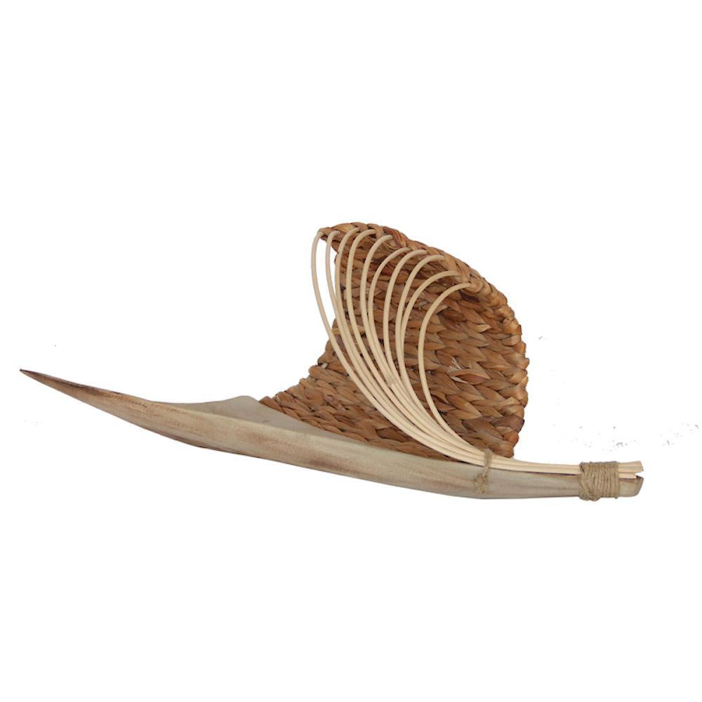 Seagrass & Wooden Abstract Sculpture CF20088