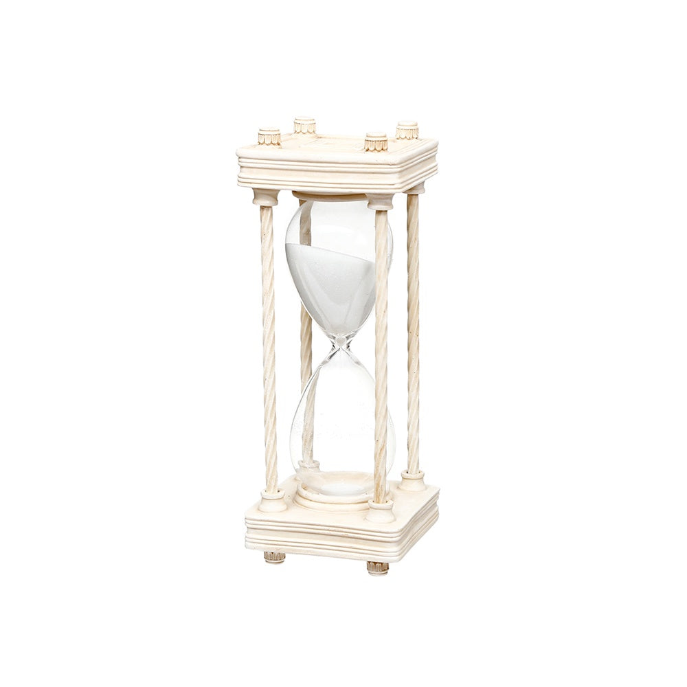 Beige Resin Hourglass - Small w8000-587
