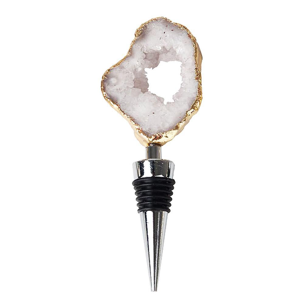Natural Agate Bottle Stopper - White FL-TZ1007