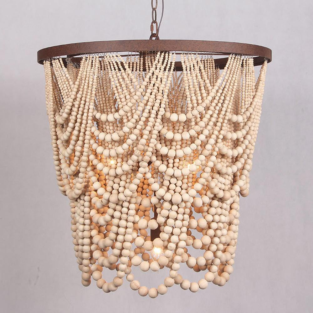 Brie Chandelier - Natural C6016-5