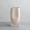 Cream Ceramic Abstract Vase X2025-OFLY