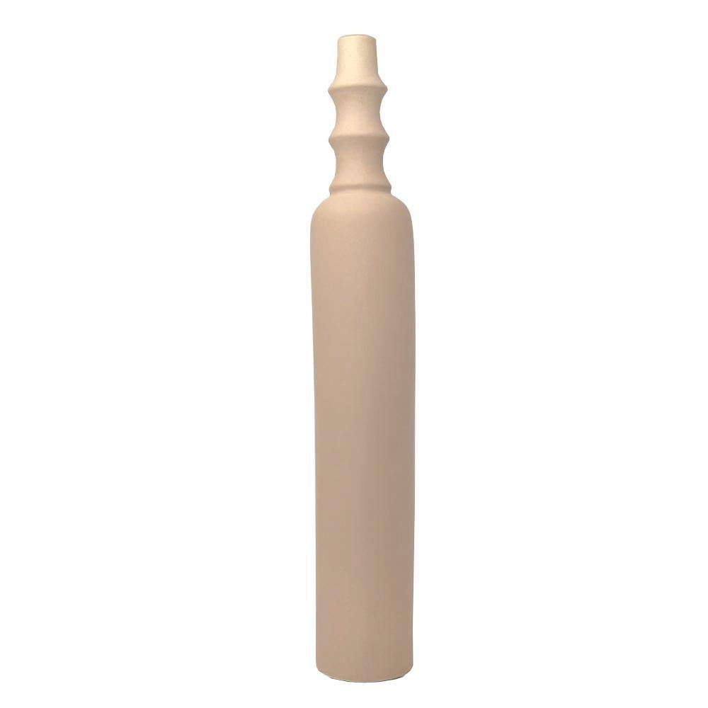 Beige Ceramic Vase - D 605786