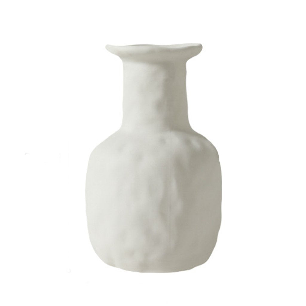 White Ceramic Vase SS089
