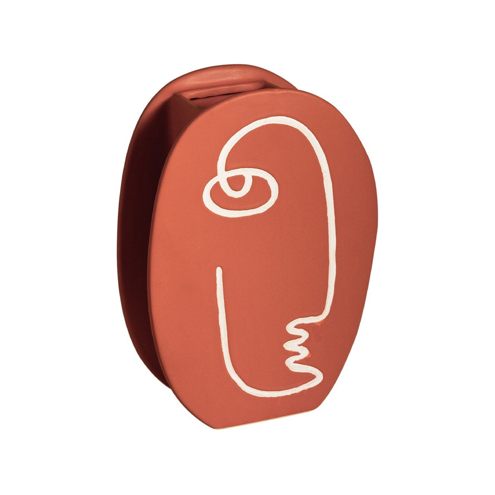 Terracotta Ceramic Vase - Large LT614-L