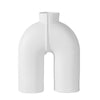 White Arched Ceramic Vase CY3896W