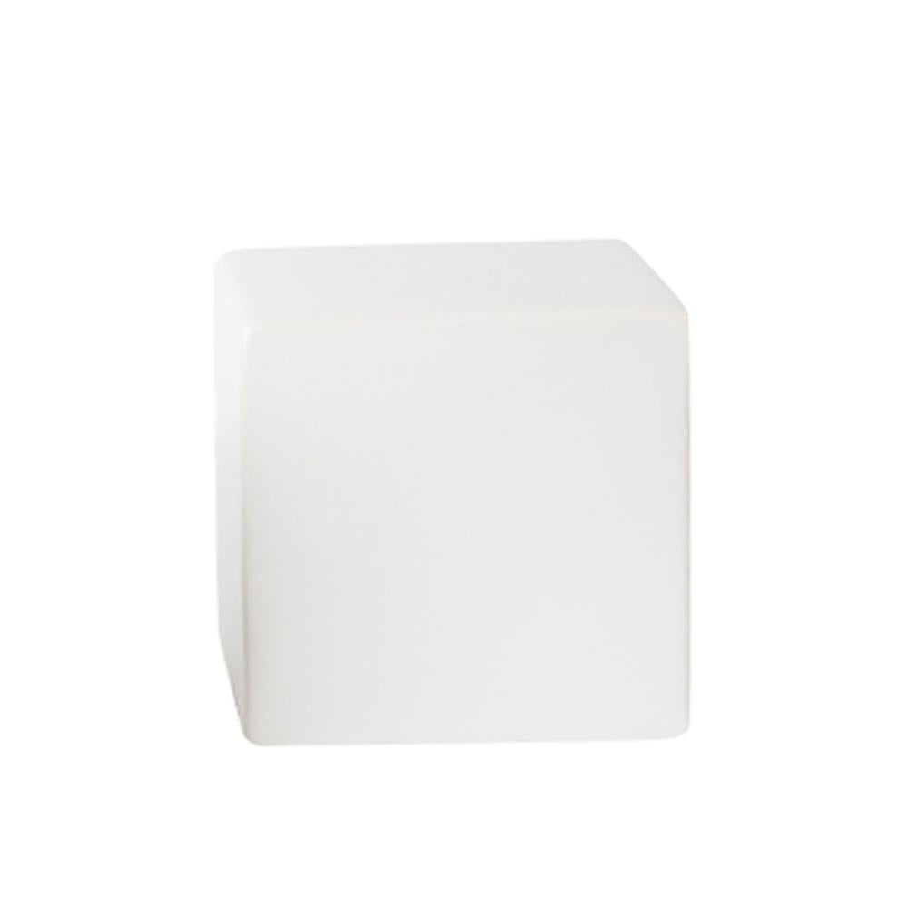 White Ceramic Geometric Decor - C FA-D2038C