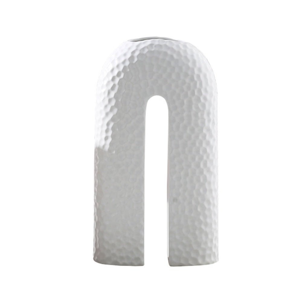 White Arch Ceramic Vase JYK15111