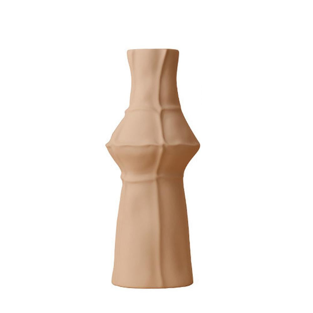 Beige Ceramic Vase BCD-2
