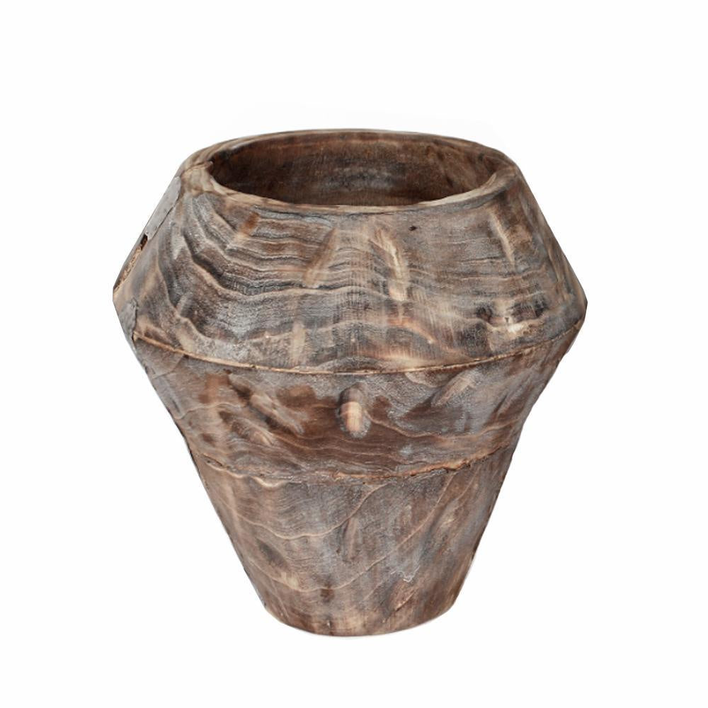 Wooden Vase - Large CF18647A
